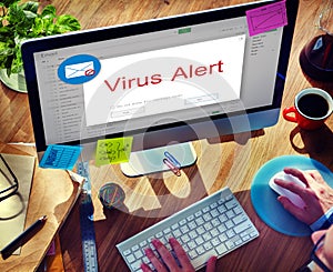 E-mail Popup Warning Window Concept