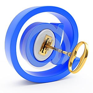 E-mail Security concept