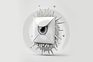 e-mail virus, concept art