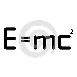 Energia fisicamente lo stesso 2 formazione scolastica teoria da icona nero colore vettore 