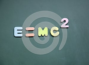 E=mc2 sign