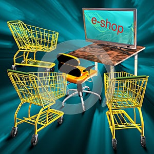 E-shop concept