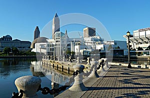 Erie Lakefront E. 9th Street Pier Downtown Cleveland, Ohio