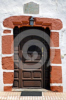 E wall lanzarote abstract spain canarias photo