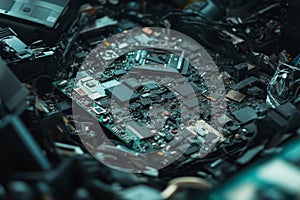 E-Waste Components Sorting Process