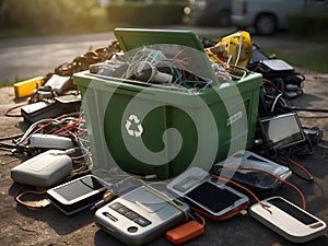 E waste management and recycling