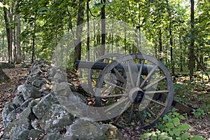 E17 Cannon in Gettysburg defense photo