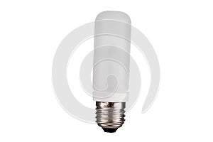 E27 Strobes light-bulb straight isolated on white background