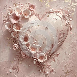 Delicate Hands Holding Beautiful Blooming Flowers