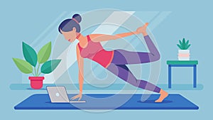 Each Pilates move is demonstrated in a stepbystep guide by the virtual instructor ensuring proper form and technique photo