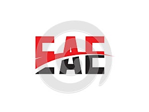 EAE Letter Initial Logo Design Vector Illustration
