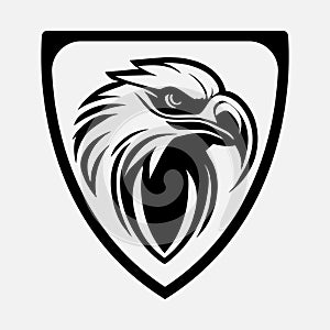 Eagle Abstract Logo design vector template