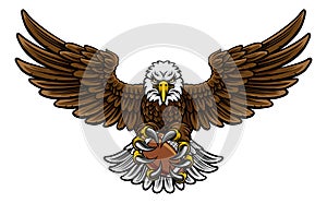 Eagle American Football Sports Mascot photo