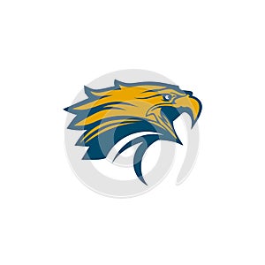 Eagle bird icon logo design vector illustration template