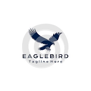 Eagle bird logo icon design vector template