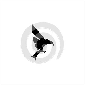 Eagle Bird Logo Vector Template. Business Logo Concept, an eagle icon,