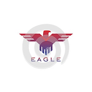 Eagle brn brand, symbol, design, graphic, minimalist.logo