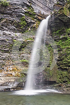 Eagle Cliff Falls in Havana Glenn