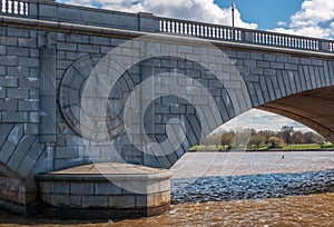 Eagle Emblem Stonework on the Arlington Memorial Bridge - Washington, D.C.