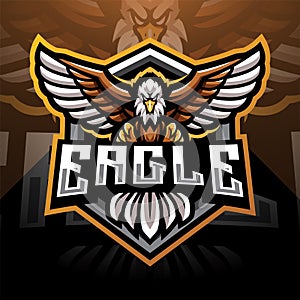 Eagle esport mascot logo