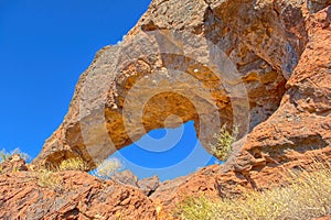 Eagle Eye Mountain Arch near Aguila Arizona photo