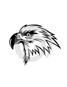 Eagle Face Logo