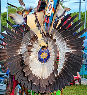 Eagle feather decoration