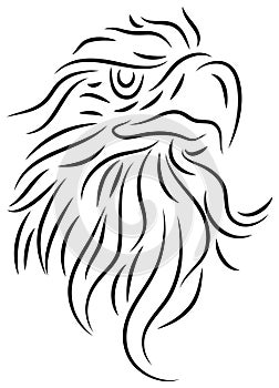 Eagle head