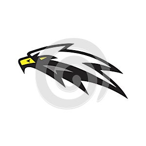 Eagle Head Logo Mascot Vector