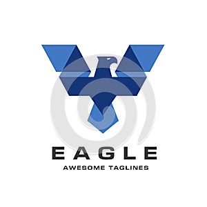 Eagle head logo Template