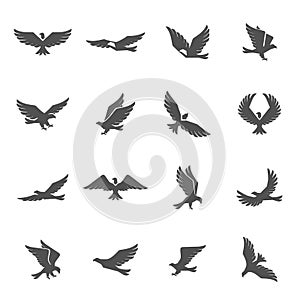 Eagle Icons Set