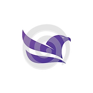 Eagle logo icon design vector  Illustration