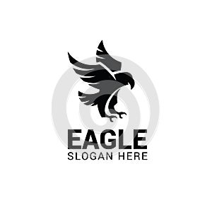 Eagle logo template