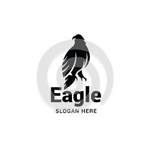 Eagle logo template