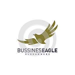 Eagle Logo Vector, Creative Eagle logo design template, Icon symbol
