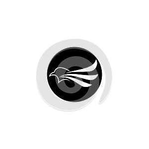 Eagle logo  vector icon
