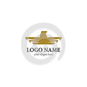 Eagle logo vector icon