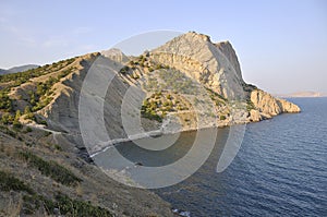 Eagle mountain and the Blue Bay