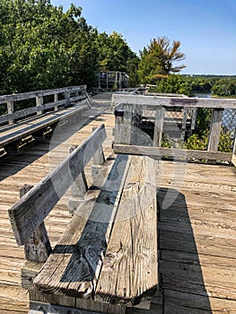 Eagle Point Observation at Starved Rock State Park in Illinois