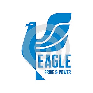 Eagle - Pride & Power - Logo Sign