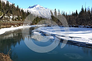 Road to Eagle River Park, Alaska