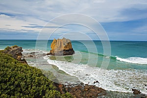 Eagle rock on Great Ocean Road in Australia