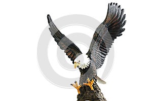 Eagle sculpture