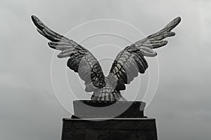 Eagle sculpture