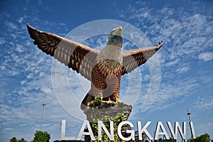 Eagle Square, Dataran Lang is one of LangkawiÃ¢â¬â¢s best known man-made attractions, a large sculpture of an eagle poised to take
