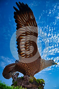 Eagle Square, Dataran Lang is one of Langkawiâ€™s best known man-made attractions, a large sculpture of an eagle poised to take