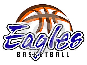 Eagles Basketball Team Graphic