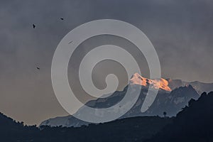 Orly létání hory v. nepál 