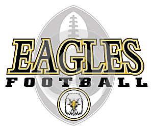 Eagles Football Design Concept photo
