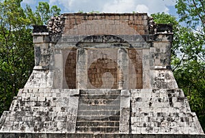 Eagles and Jaguars Platform Chichen Itza